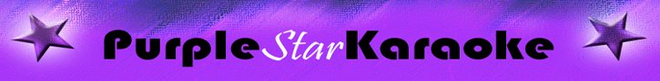 purplestar karaoke graphic